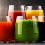 glasses of best juice for smoothies