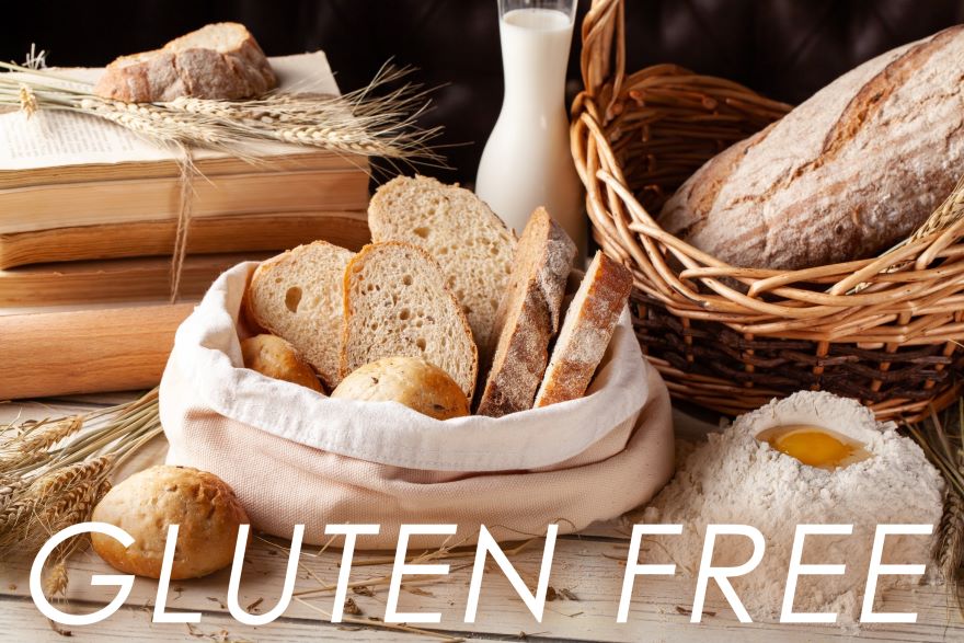 Gluten-free bread mix with different breads
