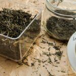 Best tea organizers with loose leaf tea in a jar